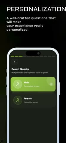 HA . Fit application screen 3