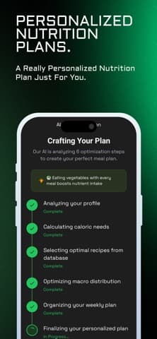 Nutri: AI Nutritionist application screen 5