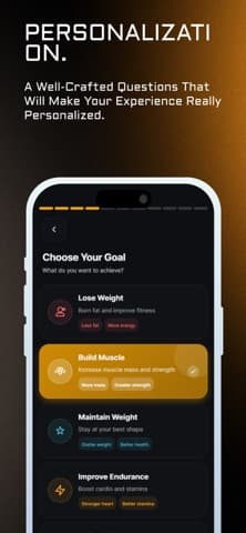 Omar Horany application screen 5