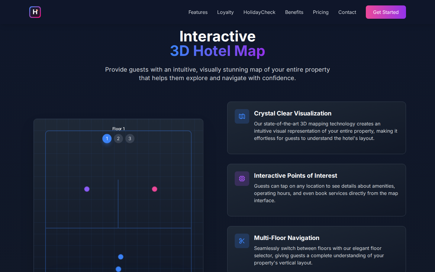 HOTELS MAP — تسجيل الضيف بالـQR