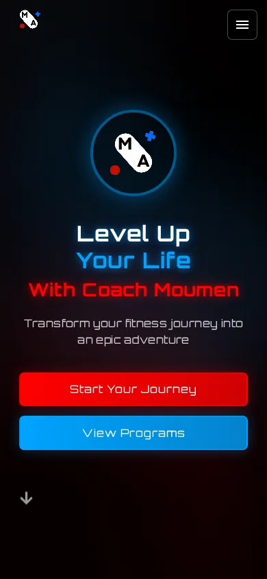MA FITNESS — تجربة عامة متجاوبة
