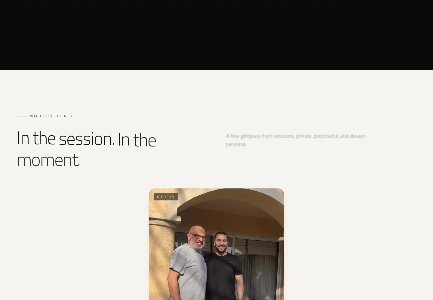 MOVE WITH OMAR — استمرارية البراند على الموبايل