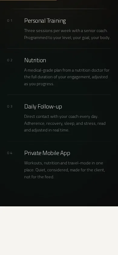 MOVE WITH OMAR — استمرارية البراند على الموبايل