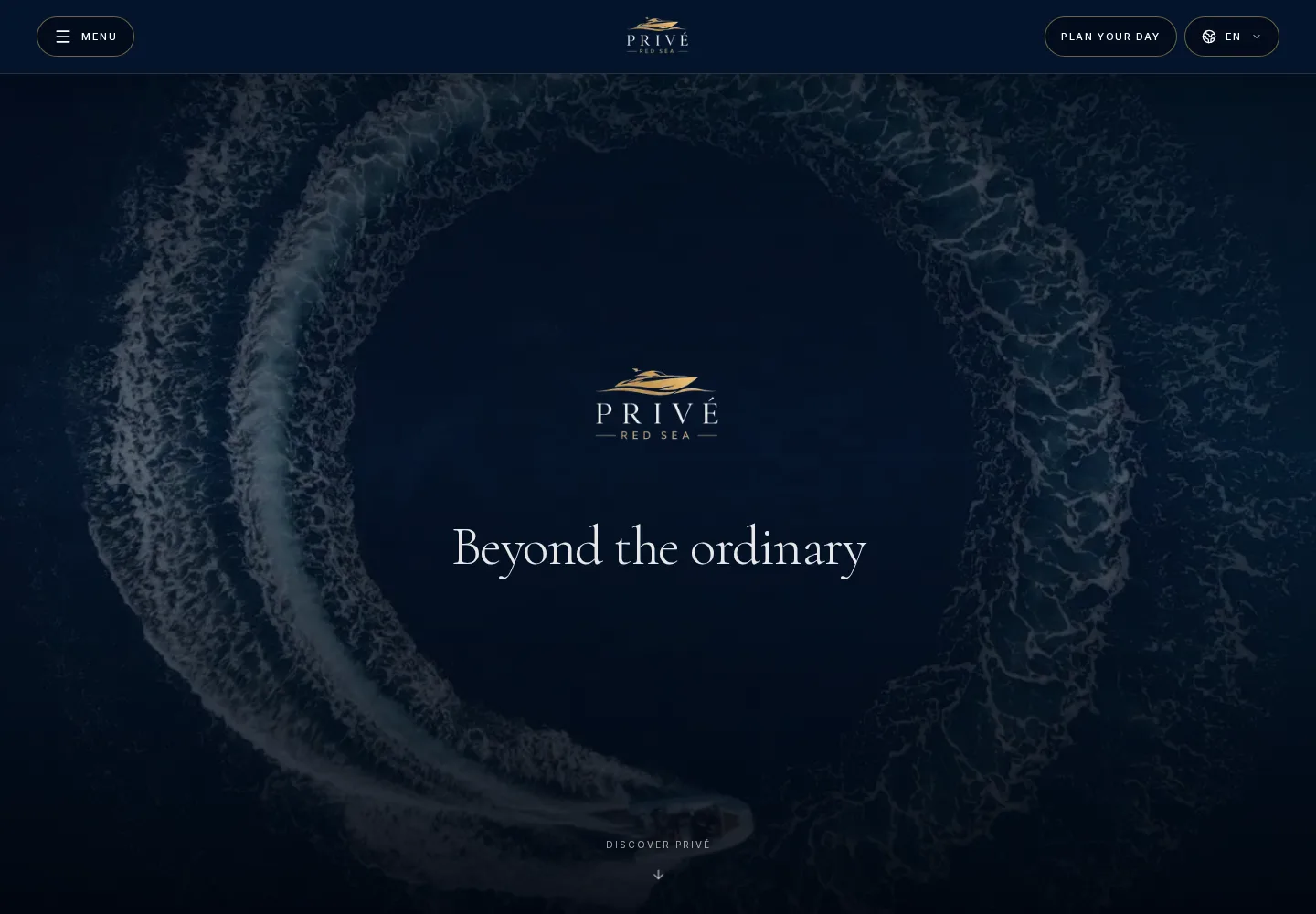واجهة من مشروع PRIVÉ RED SEA